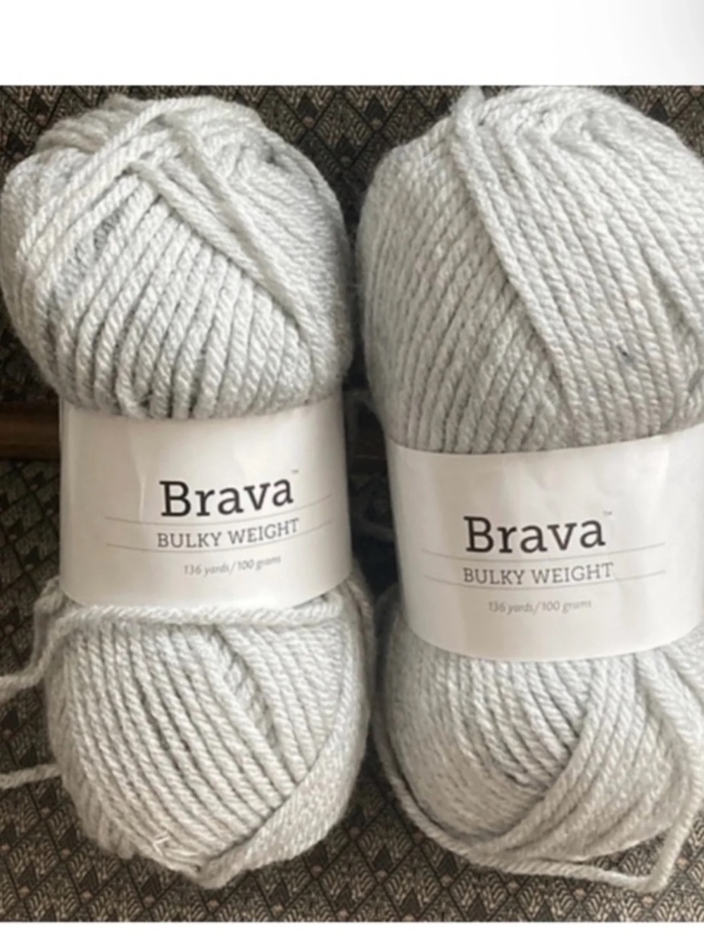 x2 Knit Picks Brava Bulky Weight Yarn Acrylic